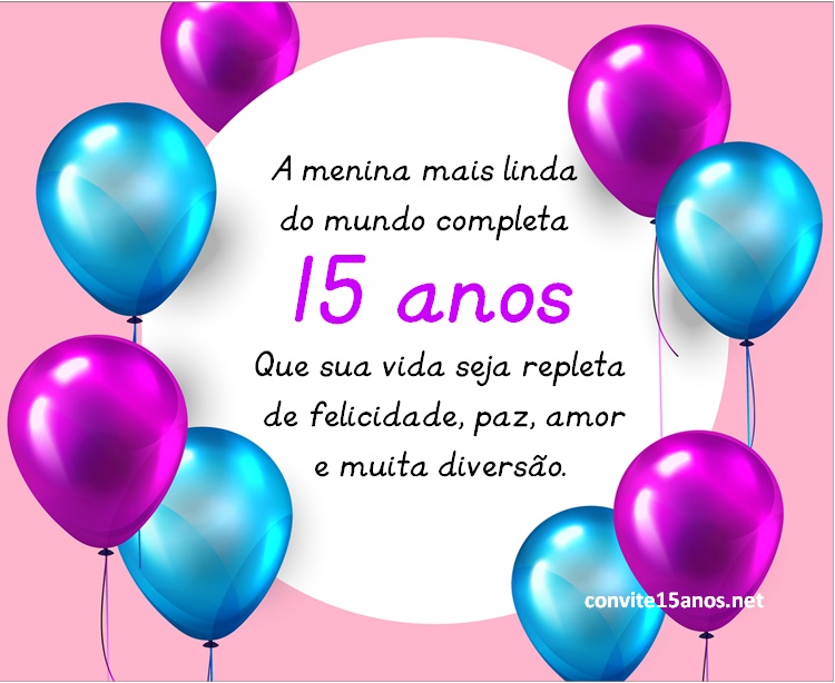 Feliz 15 anos